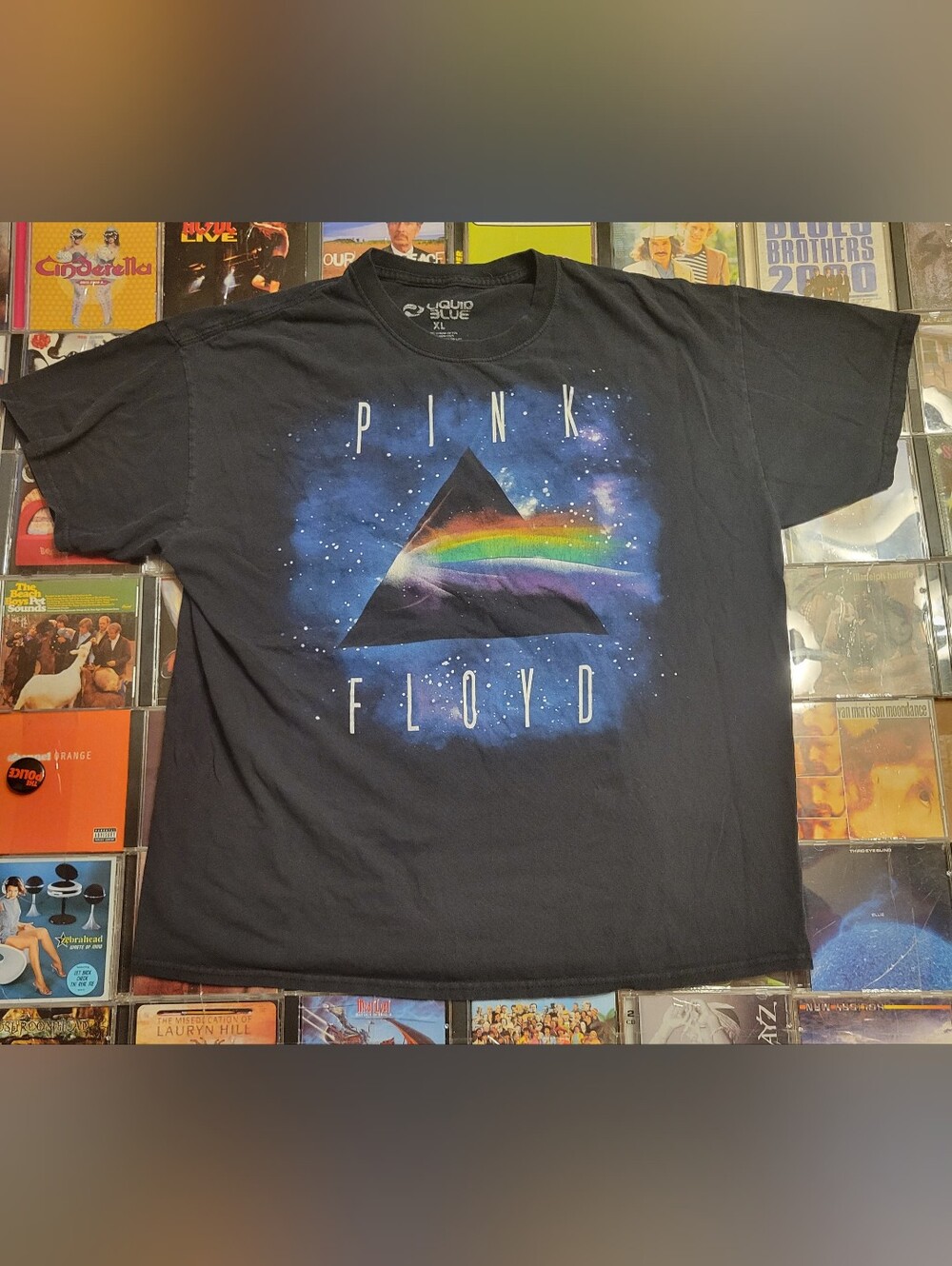 Liquid Blue Dark Side Of The Moon Tee